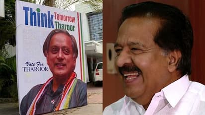 ഖാര്‍ഗെയ്ക്ക് വേണ്ടിയുള്ള ചെന്നിത്തലയുടെ പ്രചരണം: തെരഞ്ഞെടുപ്പ് അതോറിറ്റിക്ക് പരാതി നൽകി തരൂര്‍ 