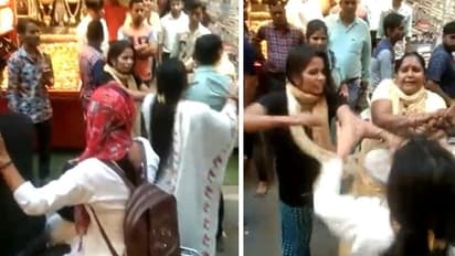 ഭര്ത്താവിനൊപ്പം മറ്റൊരു യുവതി; തെരുവില് വച്ച് കയ്യേറ്റം ചെയ്ത് ഭാര്യ