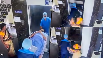 Patient narrow escapes after lift malfunctions in a hospital; spine-chilling video goes viral