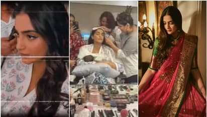 ಮಗನಿಗೆ ಎದೆ ಹಾಲುಣಿಸುತ್ತ ಕರ್ವ ಚೌತ್‌ಗೆ ಮೇಕಪ್ ಮಾಡಿಕೊಂಡ ನಟಿ ಸೋನಮ್: ಫೋಟೋ ವೈರಲ್ 