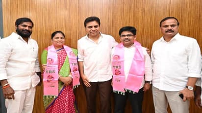 మునుగోడు ఉప ఎన్నిక వేళ కాంగ్రెస్కు భారీ షాక్.. పార్టీకి గుడ్ బై చెప్పి పల్లె రవి దంపతులు..