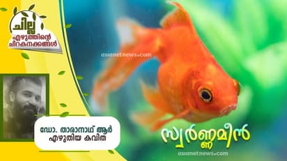 Malayalam Poem: സ്വര്ണ്ണമീന്, ഡോ. താരാനാഥ് ആര് എഴുതിയ കവിത