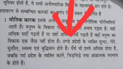 'വെളുത്തവർ നല്ല ആളുകൾ, കറുത്തവർ അക്രമികൾ'; ചർച്ചയായി സി ടെറ്റ് പ്രിപ്പറേഷൻ പുസ്തകത്തിലെ ഭാഗം