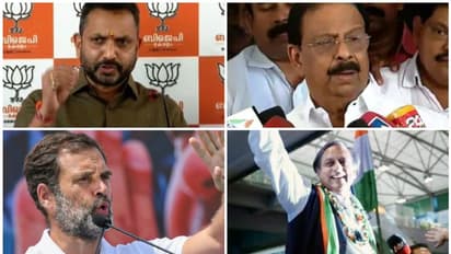 സുധാകരനെ തുടരാൻ രാഹുൽ അനുവദിക്കരുത്; പാലക്കാട് ജനിച്ച് തിരുവനന്തപുരം എംപിയായ തരൂരും മറുപടി പറയണം: സുരേന്ദ്രൻ