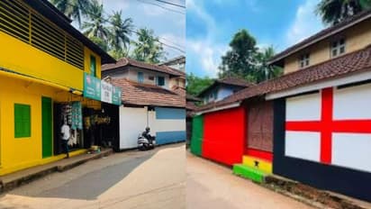 ലോകകപ്പ് ഖത്തറിലാണെങ്കിലും മലപ്പുറത്ത് നെഞ്ചിലാണ് കളി; മിനി ഖത്തറായി പാലപ്പുറം, തുടങ്ങിയത് 'കൊടി' യുദ്ധത്തില്‍