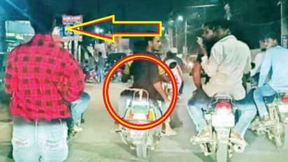 கடனை கட்ட தவறிய வாலிபர்... பைக்கில் கட்டி 2 கி.மீ தூரம் இழுத்து சென்ற கொடூரம்... வீடியோ வைரல்!!