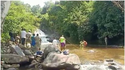 മഴ ശക്തം, നദിയിലിറങ്ങരുതെന്ന നി‍ർദ്ദേശം അവഗണിച്ചു? ഭാര്യയും ഭർത്താവും ബന്ധുവും മുങ്ങിമരിച്ചു