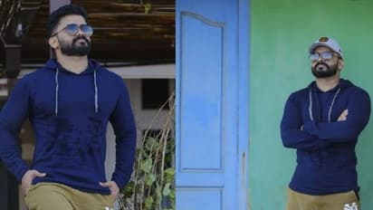 'ക്യാപ്ഷനിടാമോ?', പുതിയ ലുക്കിൽ ചിത്രങ്ങളുമായി മണിക്കുട്ടൻ