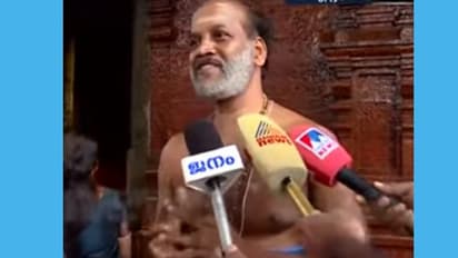 കെ ജയരാമന് നമ്പൂതിരി ശബരിമല മേല്ശാന്തി