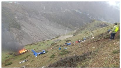  ഉത്തരാഖണ്ഡിൽ തീര്‍ത്ഥാടകരുമായി പോയ ഹെലികോപ്റ്റർ തകർന്നു, 7 മരണം