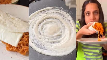 ദോശയോടൊപ്പം കൊറിയന്‍ ന്യൂഡില്‍സ്; ചോദ്യവുമായി സൈബര്‍ ലോകം!