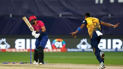 T20 World Cup में श्रीलंकाई ने यूएई को 79 रन से हराया, घातक गेंद ने उखाड़ दिए स्टंप के माइक्रोफोन