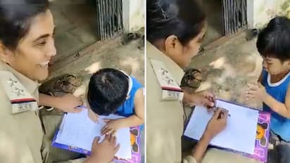 Watch: Three-year-old files complaint against his mother for stealing chocolates in MP; netizens react
