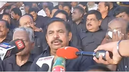 Tamil Nadu Police detain Palaniswami over hunger strike, says 'Stalin trying to destroy AIADMK using OPS'
