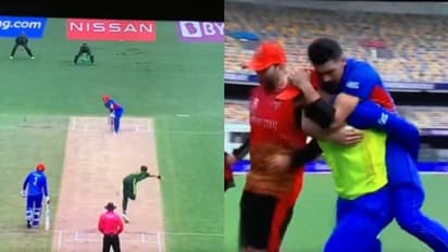 ഷഹീന് അഫ്രീദിയുടെ യോര്ക്കറില് കാല് തകര്ന്ന് അഫ്ഗാന് താരം; എടുത്തോണ്ടുപോയത് പുറത്തേറ്റി!