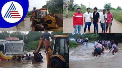 Tumakuru Rains: ನೀರಿನಲ್ಲಿ ಸಿಲುಕಿದ್ದ ಬಸ್ ಪ್ರಯಾಣಿಕರು ಪರದಾಟ 