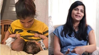 చిన్మయి శ్రీపాద పై సరోగసి విమర్షలు, ట్రోలర్స్ కు స్ట్రాంగ్ కౌంటర్ ఇచ్చిన సింగర్