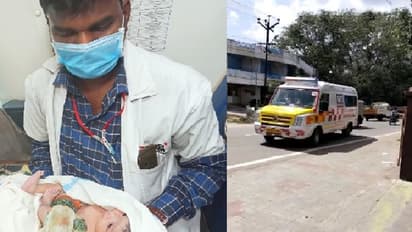 பிரசவ வலியால் துடித்த பெண்… ஆம்புலன்ஸில் பிறந்த குழந்தை… பின்னர் நடந்தது என்ன?
