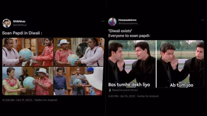 Diwali 2022: Soan Papdi season is here! Netizens share hilarious memes; Check out