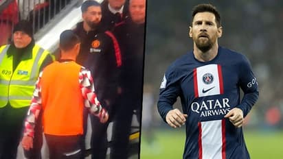 'That's why Messi is the G.O.A.T': PSG star's fans lash out at Ronaldo for walking off before final whistle