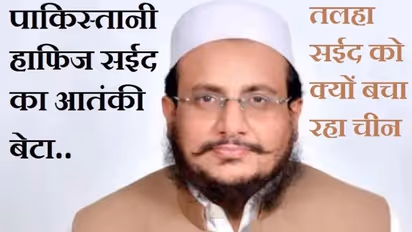 कौन है हाफिज तलहा सईद, जिसके लिए चीन ने इस्तेमाल किया वीटो पॉवर