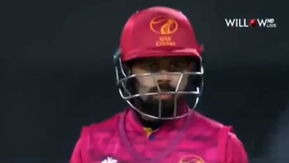 ടി20 ലോകകപ്പ്: 'എന്തായാലും കുറ്റിക്ക് എറിയാന്‍ ചാന്‍സ് കുറവാ', നമീബിയക്കെതിരെ മലയാളം പറഞ്ഞ് യുഎഇ നായകന്‍