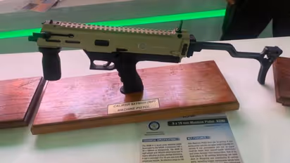 DefExpo 2022: Made-in-India 9mm machine pistol ASMI is MHA's choice