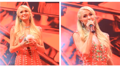 Paris Hilton goes desi on her India visit; see pics