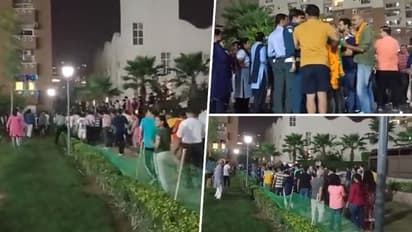 Noida society president election turns violent; hair pulled, 2 detained | Watch