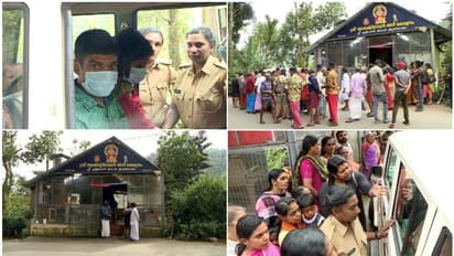 ക്ഷേത്രത്തിൽ മോഷണം, യുവതിയടക്കമുള്ള പ്രതികളുമായി തെളിവെടുപ്പ്, ക്ഷേത്രത്തിൽ കയറ്റാതെ പ്രതിഷേധം, പൊലീസ് മടങ്ങി