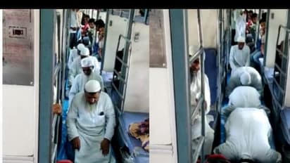 ട്രെയിനില് 'നിസ്കാരം'; വീഡിയോ പകര്ത്തി റെയില്വേയ്ക്ക് പരാതി നല്കി ബിജെപി നേതാവ്