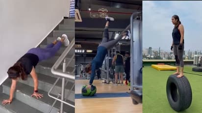 കഠിനമേറിയ വർക്ക് ഔട്ടുമായി ജ്യോതിക, ‘റിയൽ സിങ്കപ്പെണ്ണെ‘ന്ന് കമന്റുകൾ