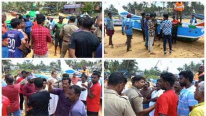 ദൂരപരിധി ലംഘിച്ച് റിങ് വലകളുപയോഗിച്ച് മത്സ്യബന്ധനം:ബോട്ടുകൾ തടഞ്ഞു,ചർച്ചയെ തുടർന്ന് വിട്ടയച്ചു