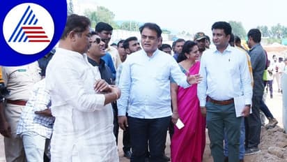 ಕೆಂಪೇಗೌಡ ಪ್ರತಿಮೆ ಲೋಕಾರ್ಪಣೆ: ಕಾರ‍್ಯಕ್ರಮ ಸಿದ್ಧತೆ ಪರಿಶೀಲಿಸಿದ ಸಚಿವರು