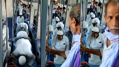 ರೈಲೊಳಗೆ ಕಾರಿಡಾರ್‌ನಲ್ಲಿ ನಮಾಜ್: ವಿಡಿಯೋ ವೈರಲ್, ಆಕ್ರೋಶ