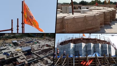 ধীরে ধীরে তৈরি হচ্ছে রাম মন্দির, কেমন হচ্ছে এর চেহারা- জেনে নিন