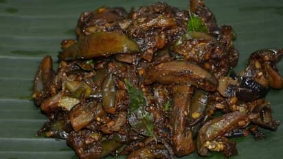 சுவையான சிதம்பரம் கத்தரிக்காய் பொரியல் செய்வது எப்படி ?