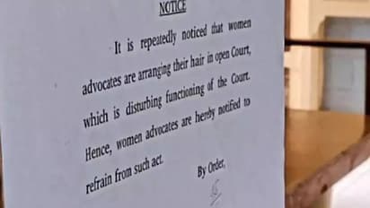 വനിതാ അഭിഭാഷകർ കോടതിയിൽ വന്നാൽ മുടി ശരിയാക്കുന്നത് നിർത്തണം, പൂനെ കോടതിയിൽ വിചിത്രമായ നോട്ടീസ്