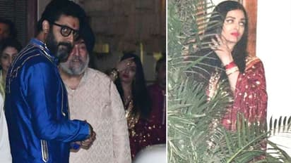 ಅಮಿತಾಬ್ ಬಚ್ಚನ್ ಅವರ ದೀಪಾವಳಿ ಪಾರ್ಟಿಯಲ್ಲಿ ಗಮನ ಸೆಳೆದ ಐಶ್ವರ್ಯಾ ರೈ