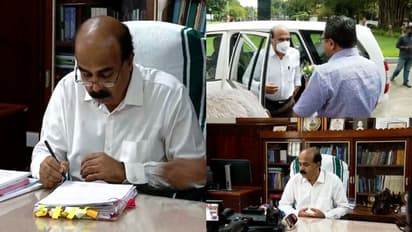 'പഠിച്ച സര്വ്വകലാശാലയിൽ വിസിയായി എത്താനായത് ഭാഗ്യം'വിവാദങ്ങളെക്കുറിച്ച് പ്രതികരിക്കാതെ ഡോ.മോഹനൻകുന്നുമ്മല്