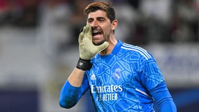 Courtois left fuming after 'sleeping' Real Madrid suffer Champions League defeat against RB Leipzig