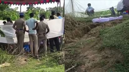 സൂര്യഗ്രഹണദിവസത്തെ ആഭിചാരക്രിയ; ശ്മശാനത്തിൽ മറവുചെയ്ത പെൺകുട്ടിയുടെ മൃതദേഹത്തിന്റെ തല വെട്ടിയെടുത്തു