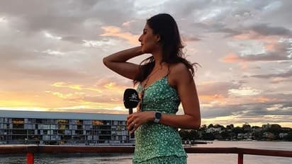 T20 world cup- ಭಾರತ vs ನೆದರ್ಲ್ಯಾಂಡ್ಸ್ ಪಂದ್ಯಕ್ಕೆ ಗ್ಲಾಮರ್ ಸೇರಿಸಿದ ಆಸ್ಟ್ರೇಲಿಯನ್ ಆಂಕರ್