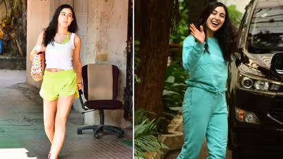 1 दिन 2 लुक, 6 PHOTOS में देखें कभी सारा अली खान ने दिखाए टोन लैग्स, कभी फ्लॉन्ट किया कर्वी फिगर