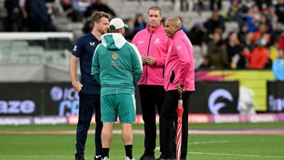 മെല്ബണില് മഴ തന്നെ മഴ, ഇംഗ്ലണ്ട്-ഓസീസ് മത്സരവും ഉപേക്ഷിച്ചു; തണുത്ത് ടി20 ലോകകപ്പ് ആവേശം