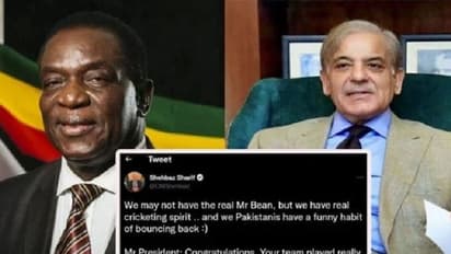 ಫೇಕ್ ಮಿ.ಬೀನ್ ಕುರಿತಾಗಿ ಜಿಂಬಾಬ್ವೆ ಅಧ್ಯಕ್ಷನ ಟ್ವೀಟ್, ತಪ್ಪೊಪ್ಪಿಕೊಂಡು ಪಾಕ್ ಪ್ರಧಾನಿ ಟ್ವೀಟ್!