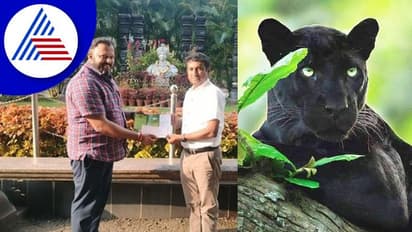 ಗಂಧದಗುಡಿ ಬಿಡುಗಡೆ: ಕಪ್ಪು ಚಿರತೆ ದತ್ತು ಪಡೆದ ಶಾಸಕ ಹರ್ಷವರ್ಧನ್‌