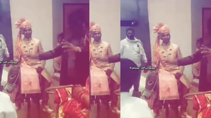 ಕುದುರೆ ಇಲ್ಲದಿದ್ರೇನಂತೆ... ಕತ್ತೆ ಮೇಲೆ ದಿಬ್ಬಣ ಬಂದ ಮದುಮಗ