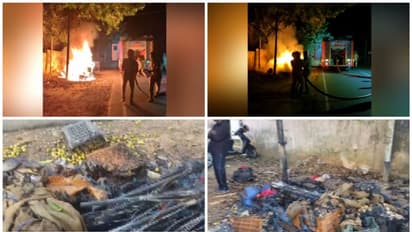 വഴിയോരക്കച്ചവട കടയിൽ തീപിടുത്തം, 30000 രൂപയുടെ നഷ്ടമെന്ന് ഉടമ, അന്വേഷണം ആരംഭിച്ച് പൊലീസ്