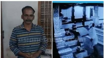 ക്ഷേത്രത്തില്‍ ഭഗവാനെ തൊഴുത് വണങ്ങിയ ശേഷം മോഷണം; കള്ളൻ പിടിയിൽ